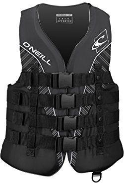 O'Neill Wetsuits Buoyancy Aid Superlite 50N CE Vest, Black/Smoke White, 84-91 cm, 4723EU-CK4-S