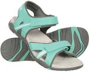 Mountain Warehouse Oia Womens Lightweight Sandals | Lightweight & Durable Ladies Footwear for Comfort & Soft Cushioning, Easy Hook & Loop Fastening to Secure, For Beach & Summer