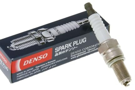 DENSO U24ESR-NB Zündkerze Nickel Spanner Size: 16 mm Gewindelänge: 19 Kompatibel mit VESPA MOTORCYCLES GT, PIAGGIO MOTORCYCLES X8