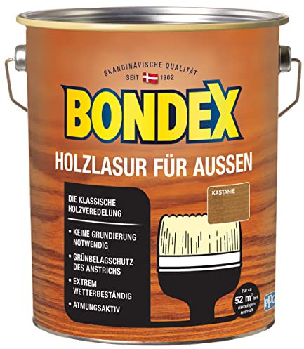 Bondex Holzlasur für Aussen Kastanie 4L