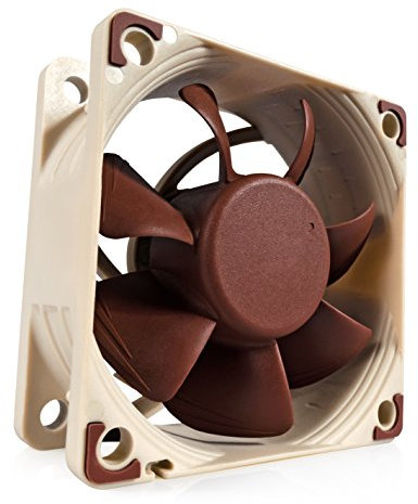 Noctua NF-A6x25 5V PWM, Ventola Silenziosa di Qualità Premium, 4-Pin, Versione da 5V (60 mm, Marrone)
