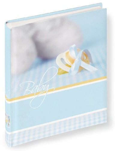 Walther UK-129-L Babyalbum Baby Vichy, 28 x 30.5 cm, blau