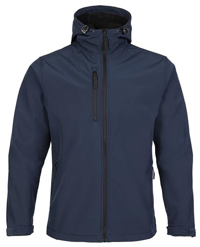 Fortress, 234/NV-L, Fortezza 234 Holkham Hooded Softshell, blu, 234