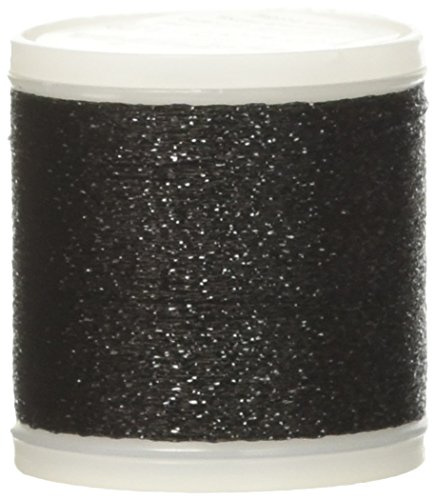 Madeira Metallic Sparkling Nr.40 Stickerei Gewinde, 200 Meter Länge, #070 Schwarz