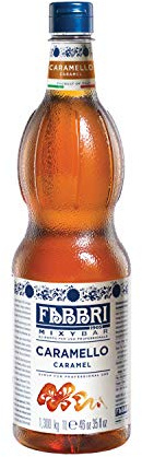 Mixybar Sirope de Caramelo botella 1L - Botella antigote - Fabbri | Fabricado en Italia