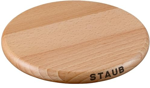 STAUB 40511-078-0 Dessous de Plat aimanté, Bois, 16,5 cm