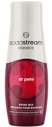 SodaStream 072-08-1331 Dr. Pete Syrup, 14.8 Fluid Ounce, Glass