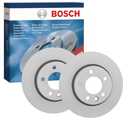 Bosch BD1027 Discos de freno, certificación ECE-R90, 1 juego de 2 discos