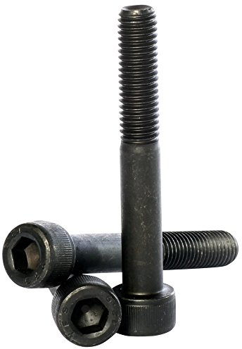 (8mm) M8 x 60 Black 12.9 Grade High Tensile Hex Socket Cap Screws Self Colour Allen Bolts DIN 912-2 Pack