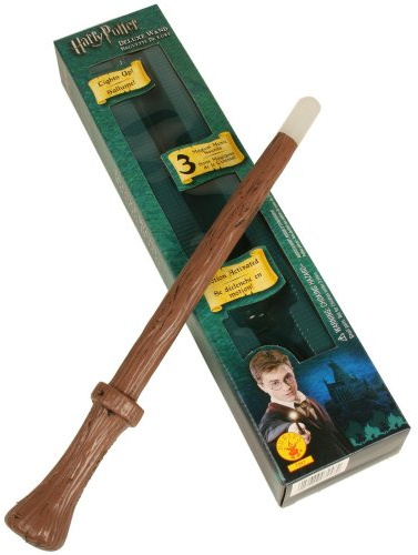 RUBIE'S-déguisement officiel - Harry Potter- Déguisement Baguette Lumineuse Harry Potter,- Taille Unique- H-9706