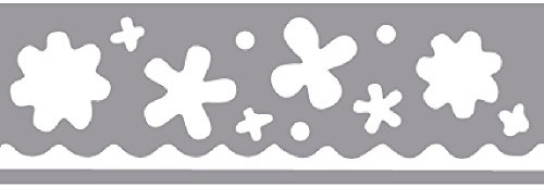 Rayher 89760000 Bordüren-Stanzer - Blumen, Geeignet für Karton bis 200g/m²