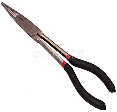 PINZA PINZE LUNGA 28 CM PER MECCANICI OFFICINA BECCHI DIRITTI ALLUNGATA