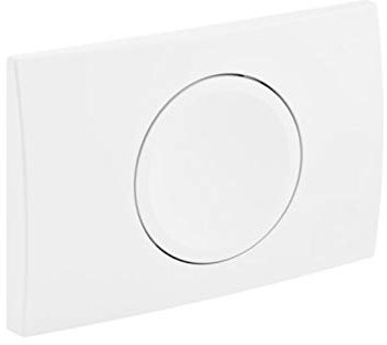 Geberti Delta 11 Piastra di azionamento a muro per WC, colore bianco alpino, solo per UP 100