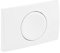Geberti Delta 11 Piastra di azionamento a muro per WC, colore bianco alpino, solo per UP 100