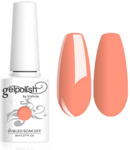 Vishine C01 Esmalte en gel semipermanente de uñas, 8 ml, UV, LED, 298 colores, para manicura