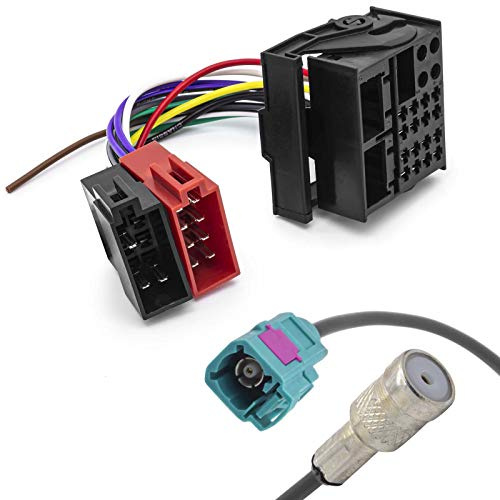 Radio antenn adapter auto ISO adapter kabel Quadlock MOST Plug