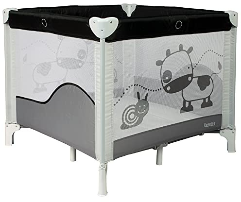 Looping – P630 – Laufstall faltbar, Home, 90 x 90 cm, Schwarz