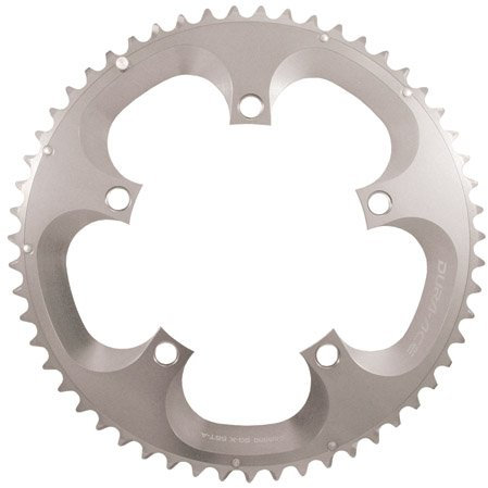 SHIMANO FC-7800 Dura-Ace Kettenblatt (Silber, 130 x 56 Zähne, 10 Gänge, E-Type TT)