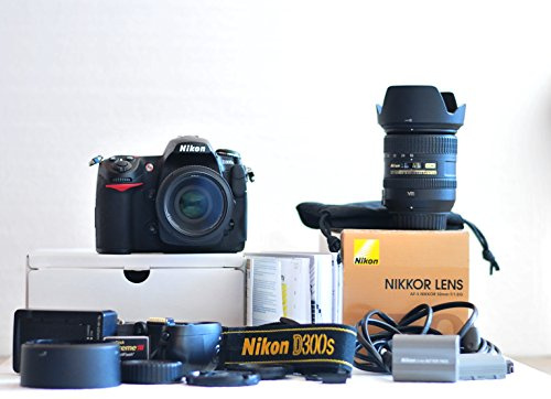 Nikon D300S Appareil photo numérique Reflex 12.3 Kit Objectif AF-S DX VR 16-85 mm Noir