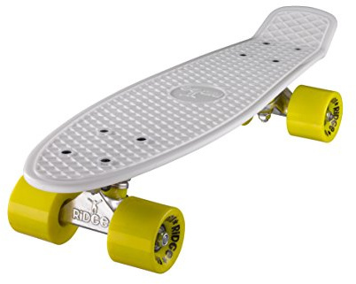 Ridge Skateboards 22 Original Mini Cruiser Skate 55cm Skateboard Planche a Roulettes Complète en 90 couleurs