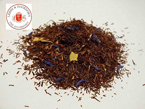 Lerbs & Hagedorn, Roibuschtee Frühlingszauber | 1.5kg (ca. 122 Liter) Mit Chrysanthemen-, Kornblumen-, Sonnenblumenblüten, Rosenblätter