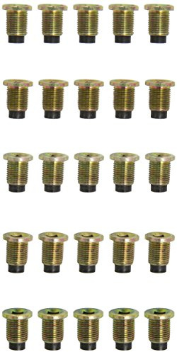 KS Tools Ölablassschraube, Innen4kant 8mm, M16x1,5x24mm, 25er-Pack, 430.2157