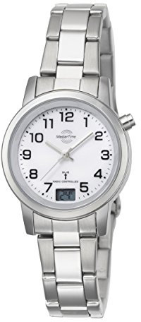 Master Time Radio Controlled Basic Series Ladies Watch MTLA-10301-12M