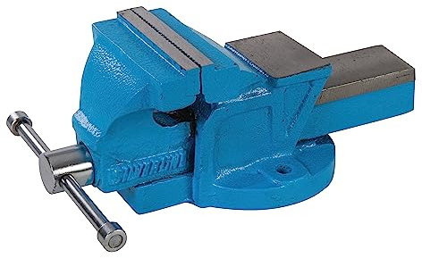 Silverline Workshop Vice 100mm (4) Jaw Capacity 100mm / 5kg (938601)