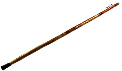 SE Bastón desmontable de madera para caminar/senderismo, 3 piezas de 140 cm, Bianbai asiático con punta de metal, punta de goma reforzada y bolsa de viaje resistente al agua y portátil