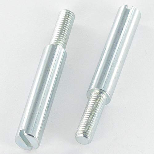 VIS RELIEUR CYLINDRIQUE FENDUE 7X50 M5X16 ACIER ZING BLANC