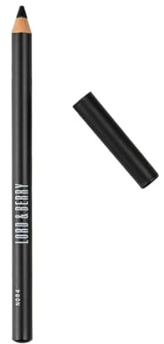 Lord & Berry SILK KAJAL Kohl Eyeliner Pencil, Long Lasting Soft Gel based Eye Liner for Women With Smudgeable Semi-Matte Finish, Ophthalmologically Tested & Cruelty Free Makeup, Black
