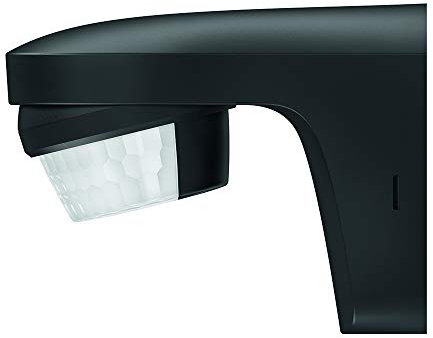 Theben 1010501 theLuxa S150 BK - Détecteur de Mouvement (PIR) - Couverture Angulaire 150° - pour l'extérieur - Noir