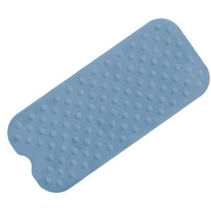 Kleine Wolke Formosa Wanneneinlage Kautschuk stahlblau 40 x 90 x 2 cm