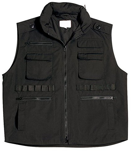 Rothco Kids Ranger Vest (US, Alpha, Small, Regular, Black)