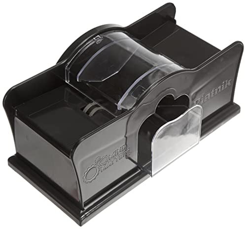 Piatnik 00 2996 Kartenmischmaschine mit Kurbel, Schwarz