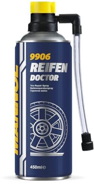 MANNOL Reifen Doctor 9906 - Notfall-Sprühwerkzeug für die schnelle Reifenreparatur, 450ml, 9906