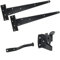Haven Heritage Gate Hinge Set - Wooden Door Hinges & Latch - 300mm Tee and Auto Catch