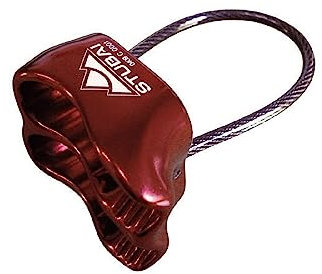 STUBAI Abseil- und Sicherungsgerät BC Pro 988131 | Aluminium Tuber Sicherungsgerät zum Klettern & Abseilen | Kompakt, leicht & robust | Universell für Halle, Fels, Alpinismus & Mehrseillängen geeign