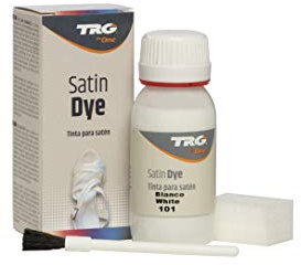 TRG The One Satin Dye, encre satinée pour chaussures, Blanc (101 White), 50 ml