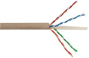 PRO POWER 4 Pair Cat6a UTP LAN Cable – 100m Reel, Grey | 23AWG Copper, PVC Jacketed High-Speed Ethernet Cable (PP01237)
