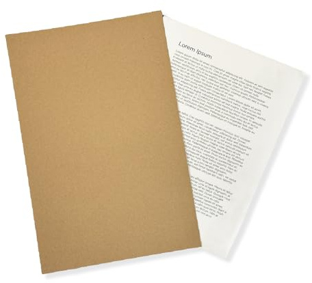 Exacompta - Ref 211/9041Z - Guildhall - Square Cut Folder, 350 x 242mm, 315gsm Heavyweight Premium Quality Manilla, Suitable for A4 & Foolscap Documents - Buff, Pack of 20
