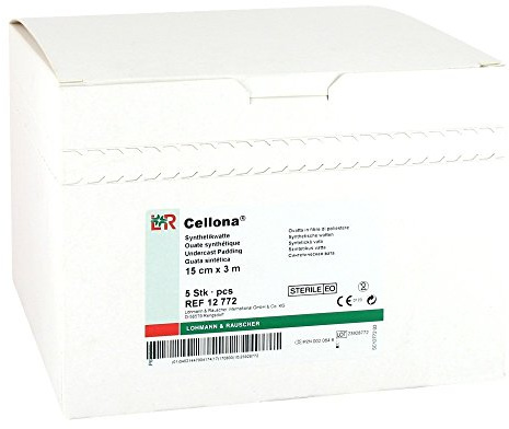 Cellona Synthetikwatte 15 cmx3 m Steril, 5 St