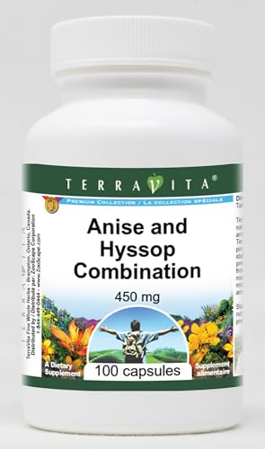 Anise and Hyssop Combination - 450 mg (100 Capsules, ZIN: 513055)