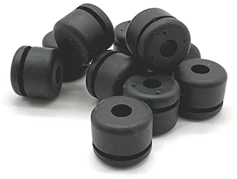 Exoda 5mm Kabeltülle Gummi Kabeldurchführung 10 Stück für 20-25mm² Kabel | Kabeltüllen Set, geeignet für 20-25mm² Kabel, präzise Skizzendimensionen, hitzebeständig, flexible Anwendung, langlebig