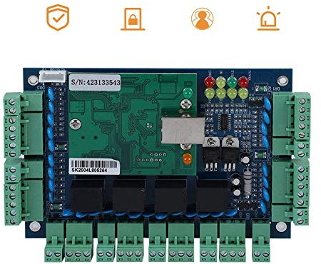 Zutrittskontroller, Netzwerkkartenleser/IP-Zugriffskontrollpanel für den Türeinsatz von Wiegand 4 Tür 4 Readers