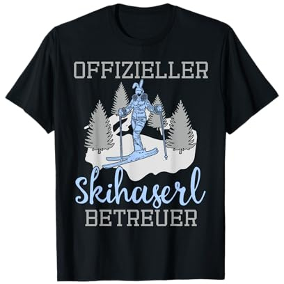 Skihaserl Betreuer Apres Ski Skifahren Snowboarden Skihasen T-Shirt