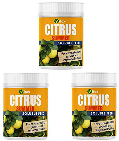 Wolvercroft Garden Centre Vitax Citrus Summer Feed (200g) X 3