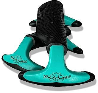 YOGA-GRIP - High Performance Yoga Blocks for Wrist Comfort, Support and Alignment to Eliminate Wrist Pain - Excellent for Advanced and Basic Poses, Balance and Stretching Assistance - Great for Yoga,
