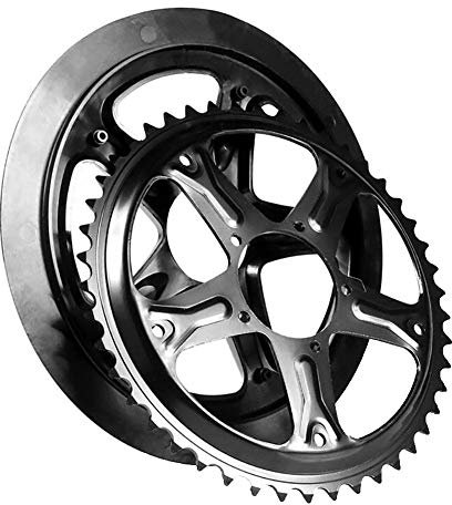 Livecitys 44/46/48/52T Kettenrad-Kettenschutzring Ritzel Ersatzschutz für Fahrrad 46T