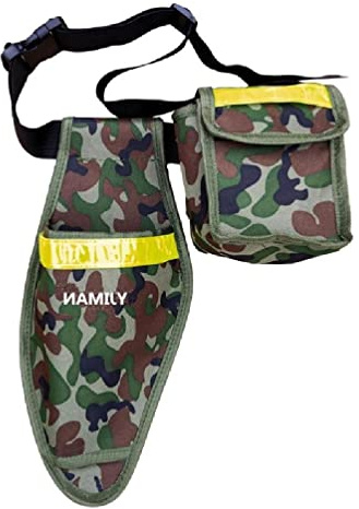 Tijeras de jardín, bolsa de cintura, tijeras de podar eléctricas, bolsa de vaina, tijeras de podar portátil, herramientas de recorte, estuche de funda